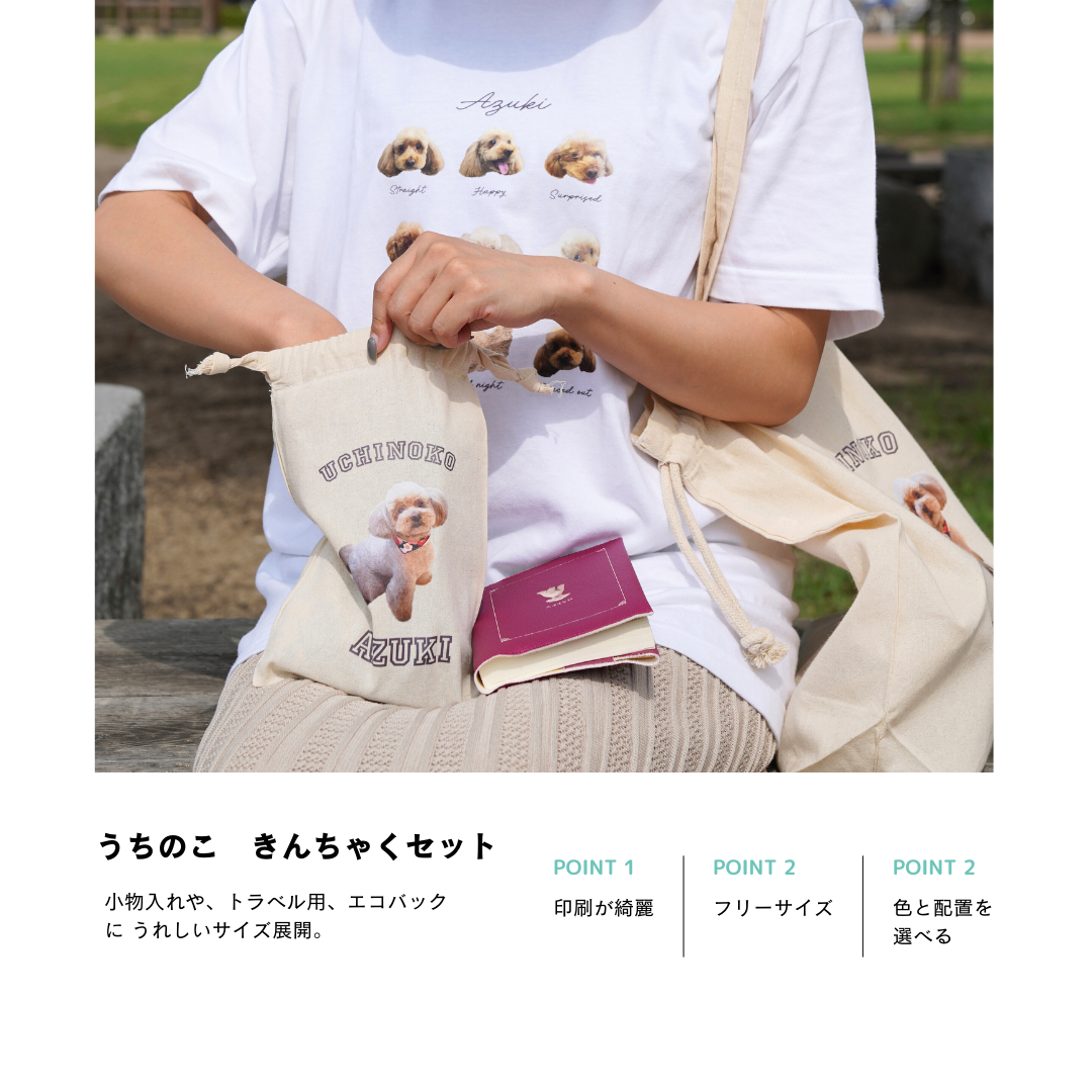 うちのこきんちゃくセット