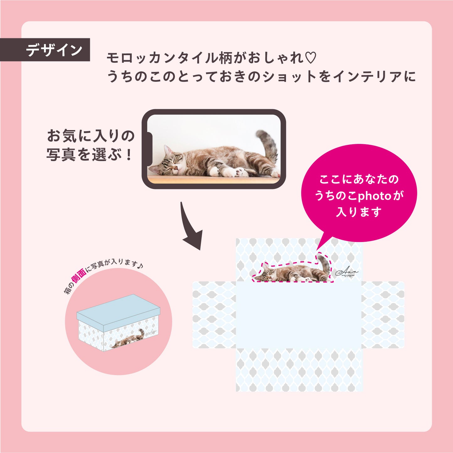 うちのこBOX -デザインシリーズ- nap my pet