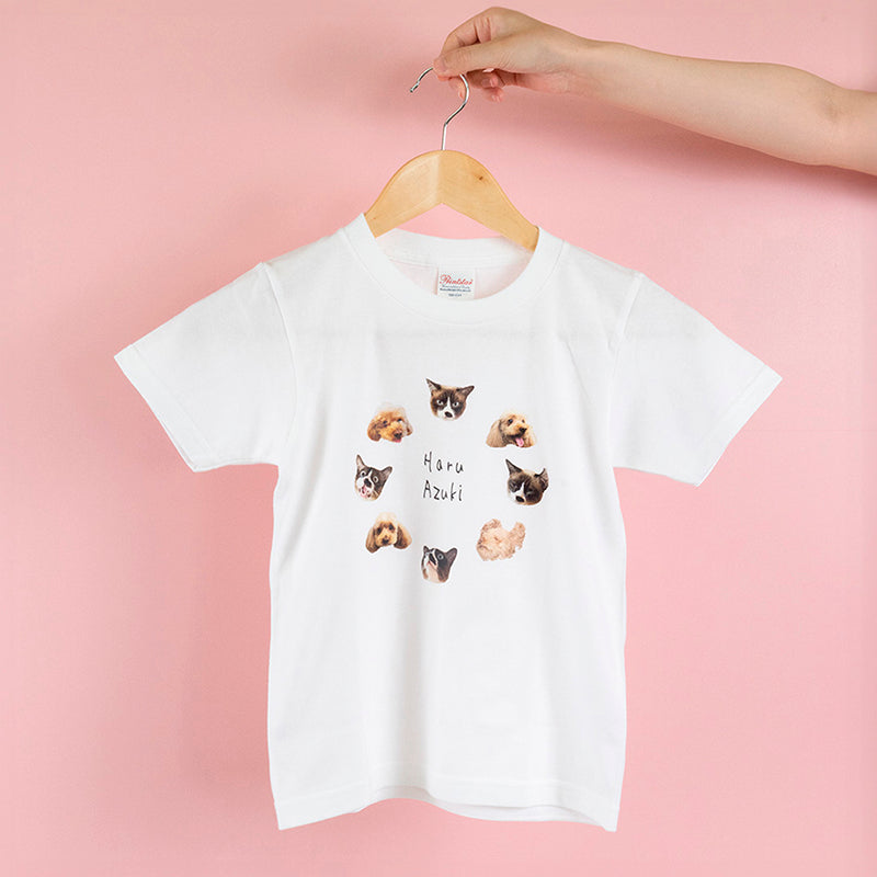 どんな顔も愛おしい キッズTee