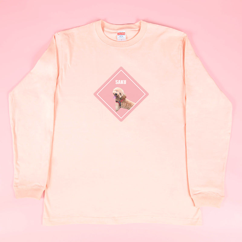 ロングTシャツ(うちのこステッカー)