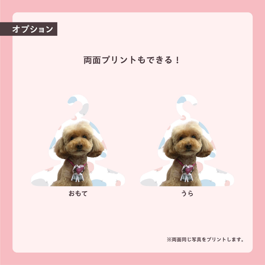 【まとめ買い】フォトハンガー -飼い主さん用-(ふわふわすてっぷ)5枚セット