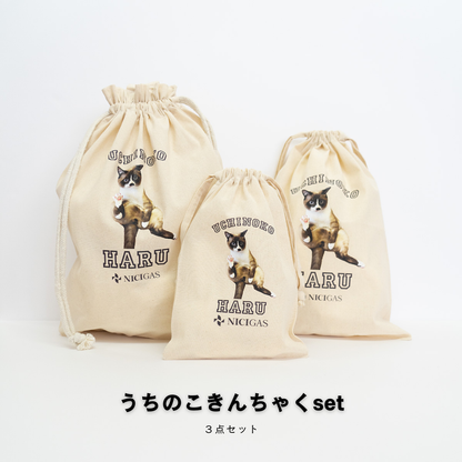 でガ割もふもふ新規加入特典（きんちゃくセット）