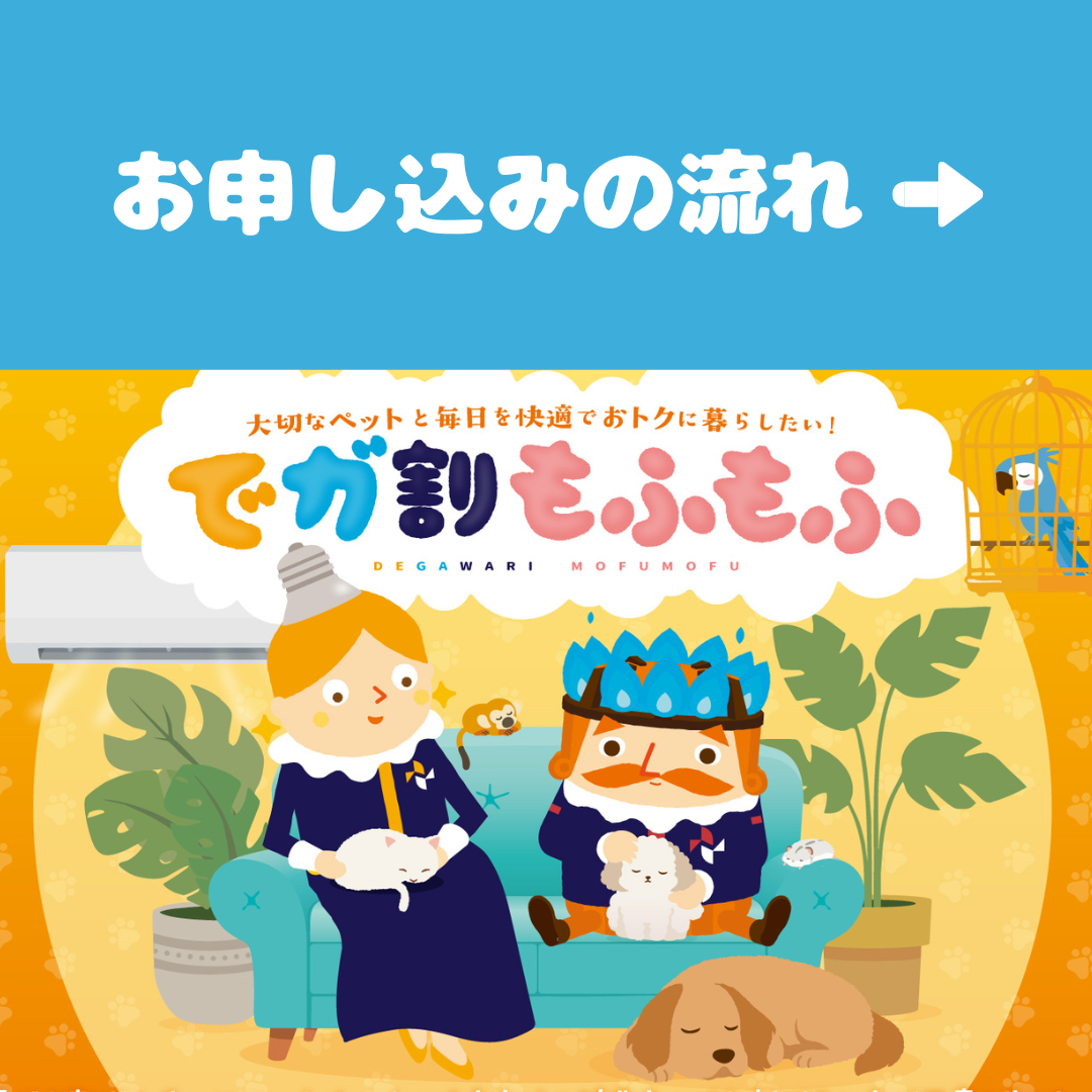 でガ割もふもふ新規加入特典　お申し込みの流れ